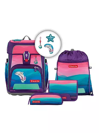 STEP BY STEP | Set de cartables 5 pièces CLOUD Ocean Dolphin Lana |